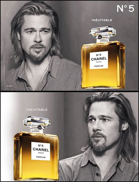 Brad Pitt perfume ad